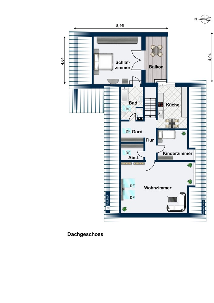 Grundriss Dachgeschoss Grundriss Dachgeschoss
