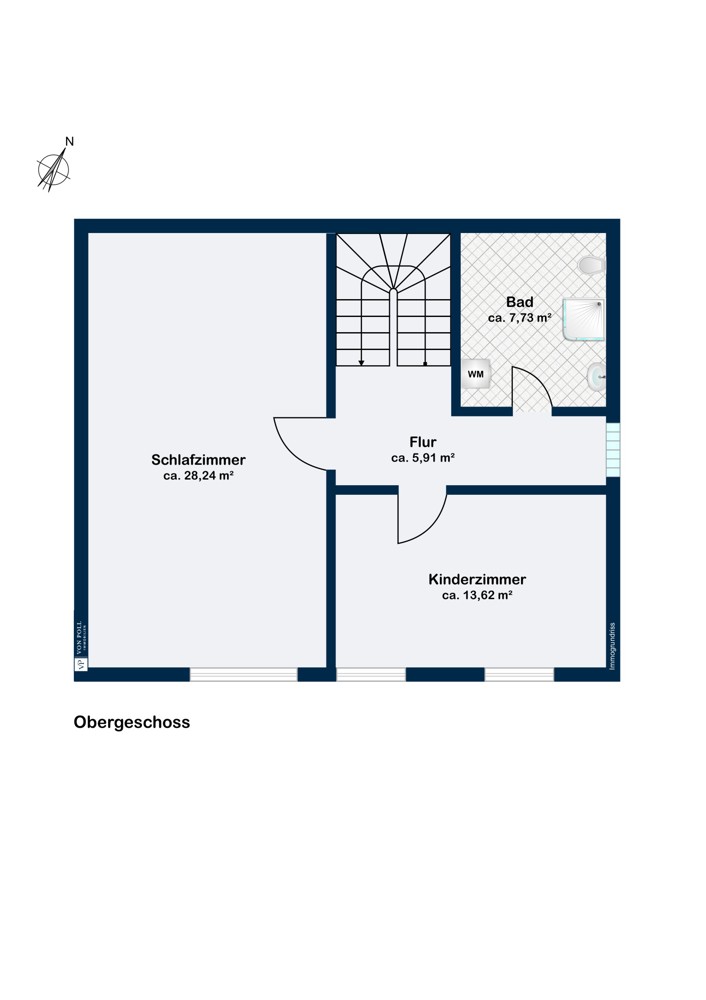 Hinterhaus Obergeschoss Hinterhaus Obergeschoss