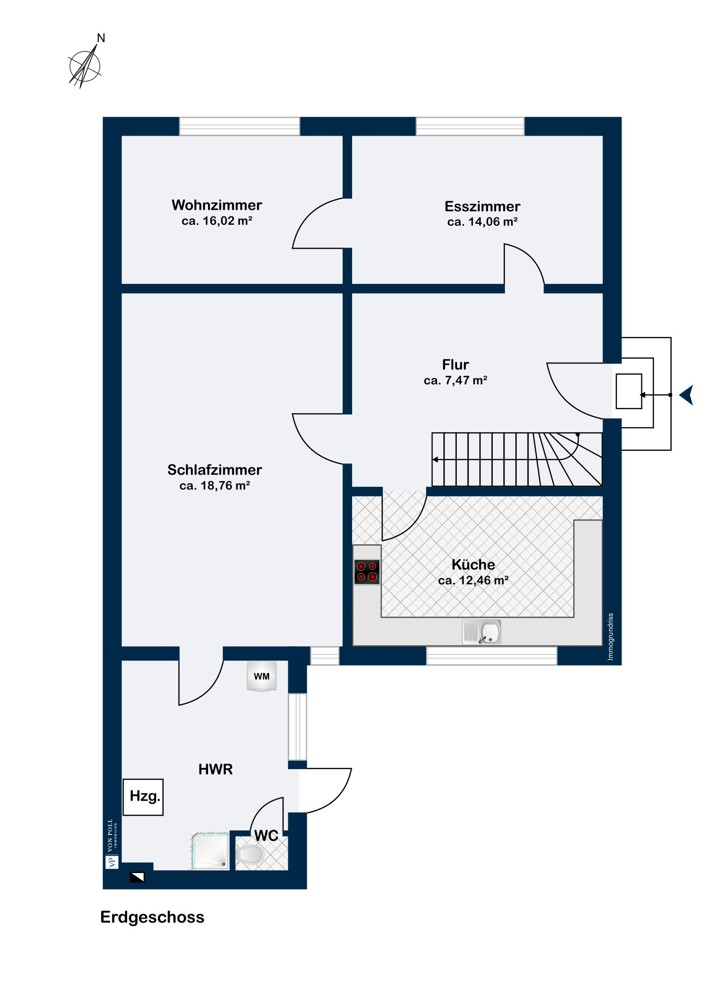 Vorderhaus Erdgeschoss Vorderhaus Erdgeschoss