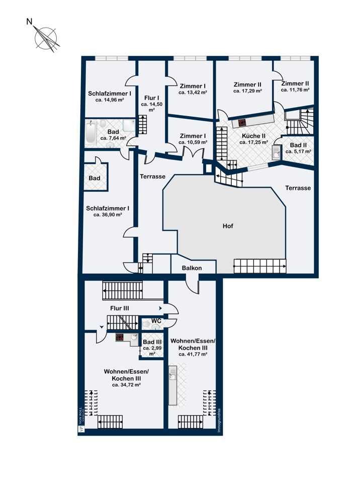 1. Obergschoss 1. Obergschoss