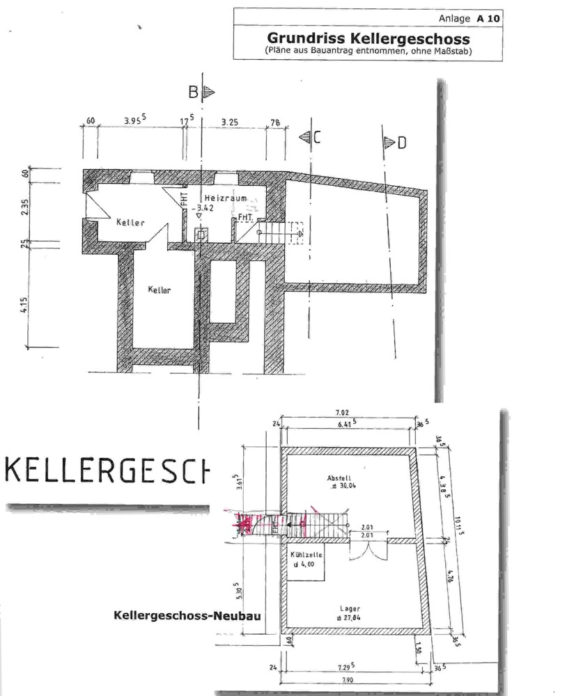 Kellergeschoss Kellergeschoss