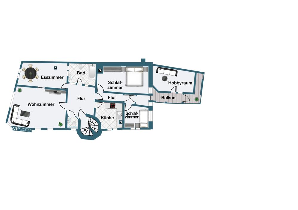 2. Obergeschoss 2. Obergeschoss