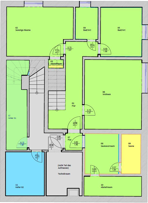 Grundriss UG Grundriss UG