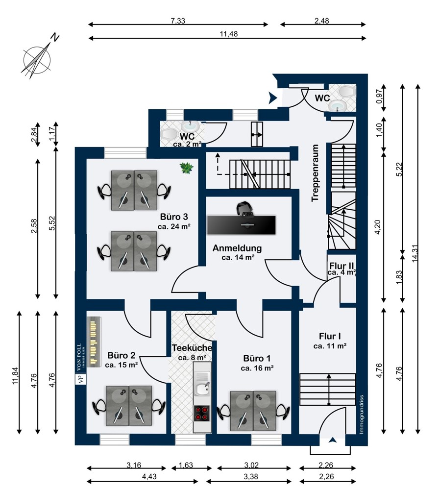 Büro-/Praxisetage Büro-/Praxisetage