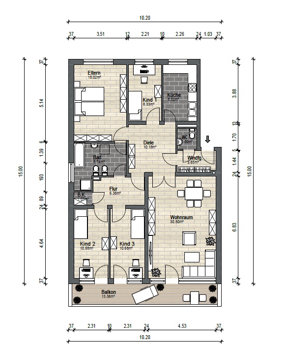 Grundriss Grundriss