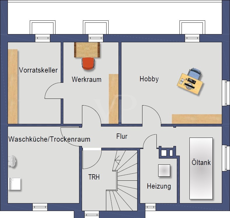 Kellergrundriss Kellergrundriss