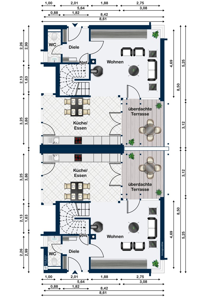 Grundriss Erdgeschoss Grundriss Erdgeschoss