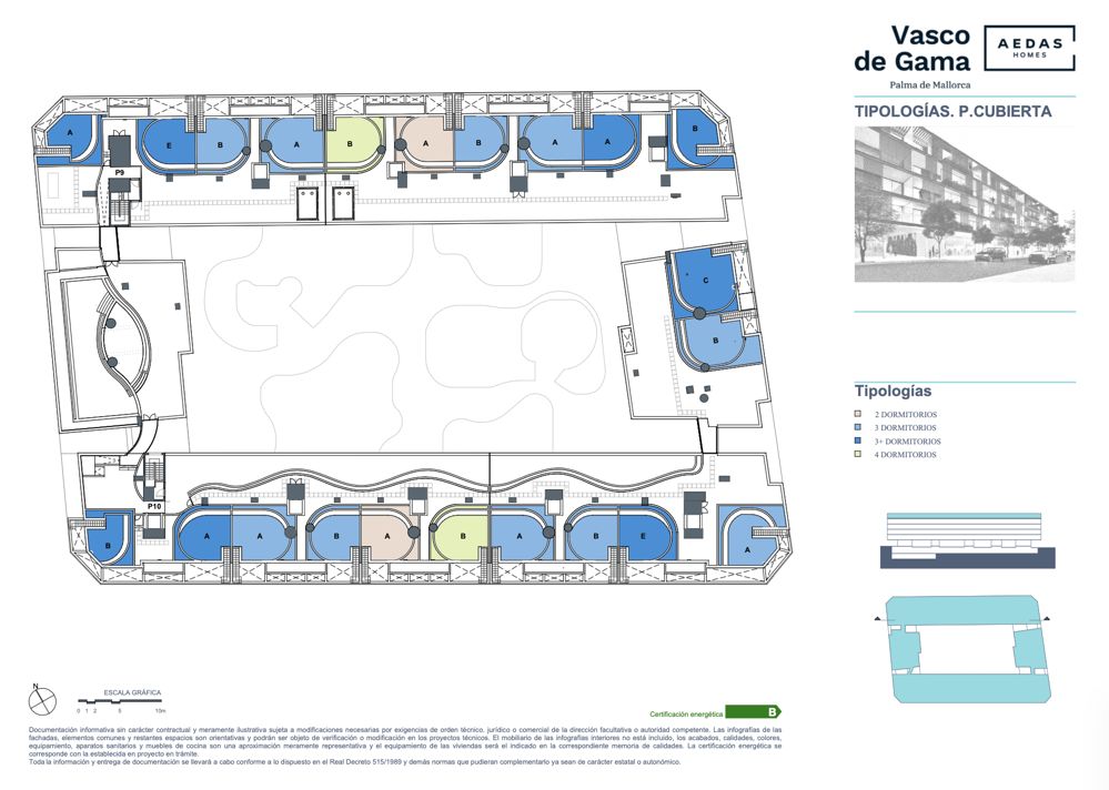 Grundriss DG - Plano planta cubierta - Floor plan roof top Grundriss DG - Plano planta cubierta - Floor plan roof top