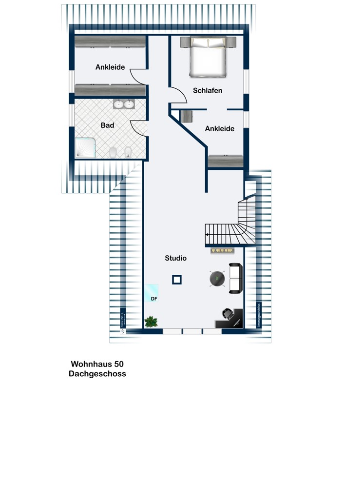 Haus 50 Dachgeschoss Haus 50 Dachgeschoss