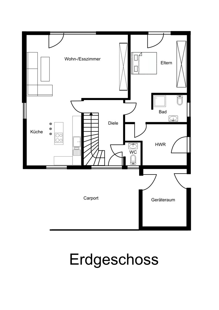 Erdgeschoss Erdgeschoss
