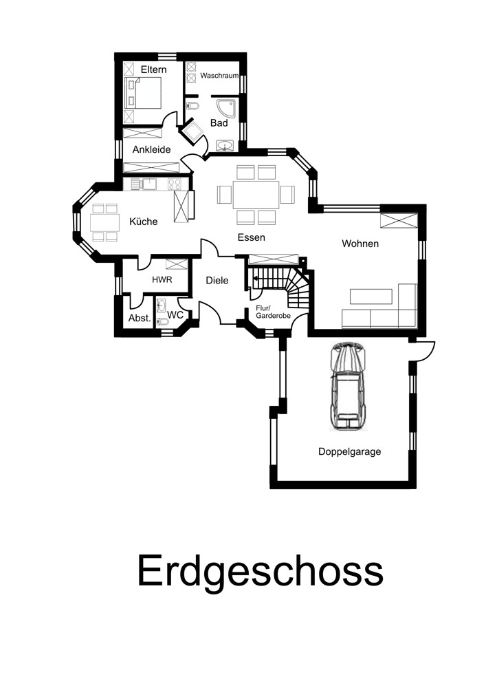Erdgeschoss Erdgeschoss