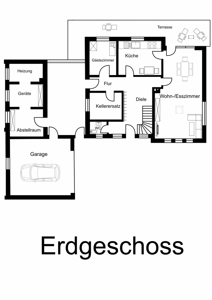 Erdgeschoss Erdgeschoss