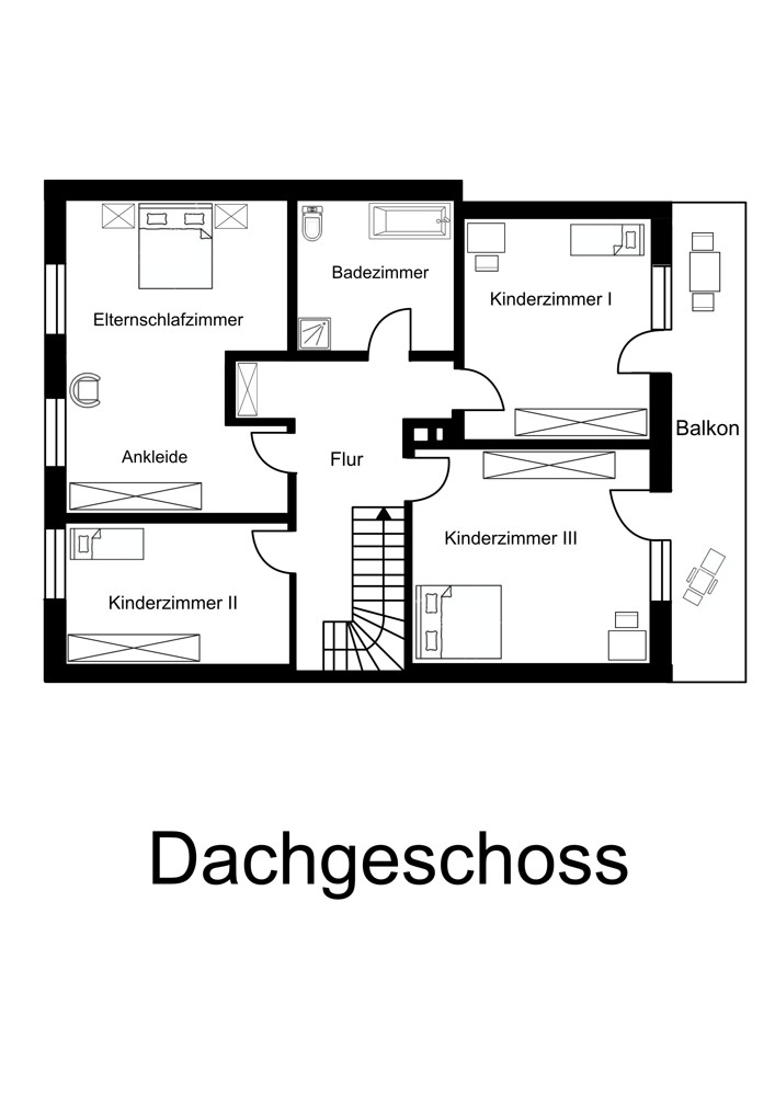 Dachgeschoss Dachgeschoss