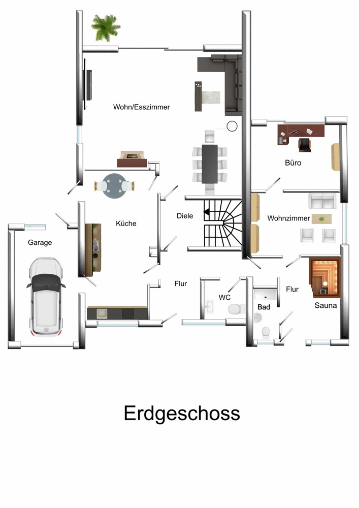 Erdgeschoss Erdgeschoss