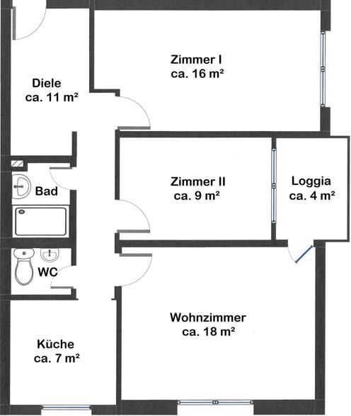 1. Obergeschoss 1. Obergeschoss