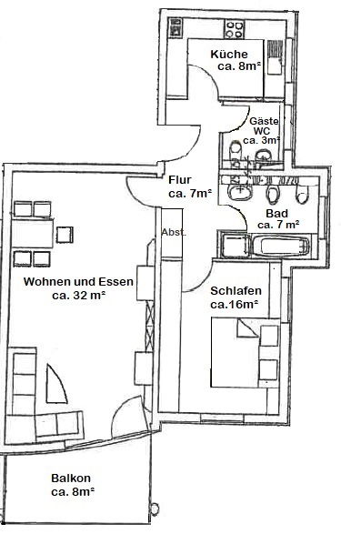 1. Obergeschoss 1. Obergeschoss