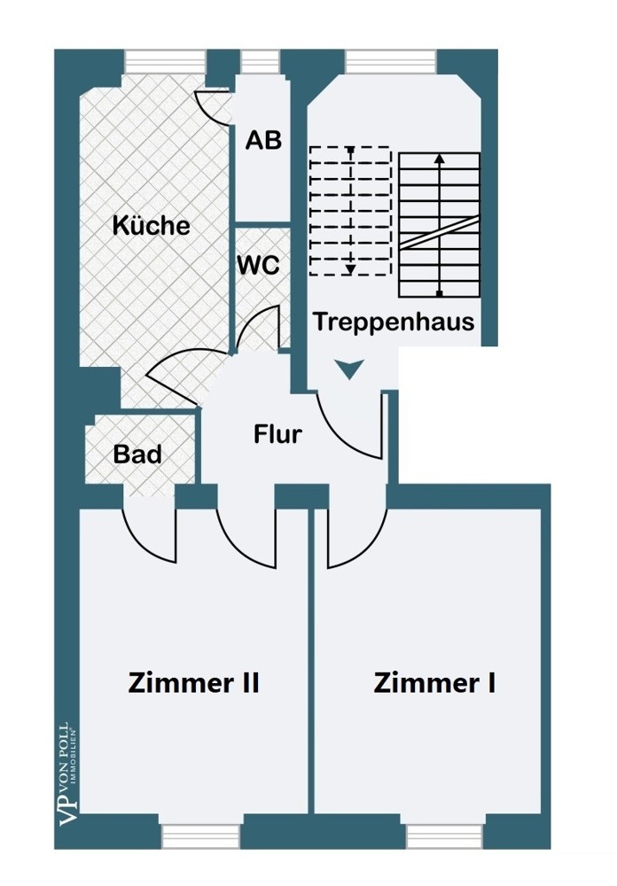 Grundriss W10 - Haus 117 - 4. OG Grundriss W10 - Haus 117 - 4. OG