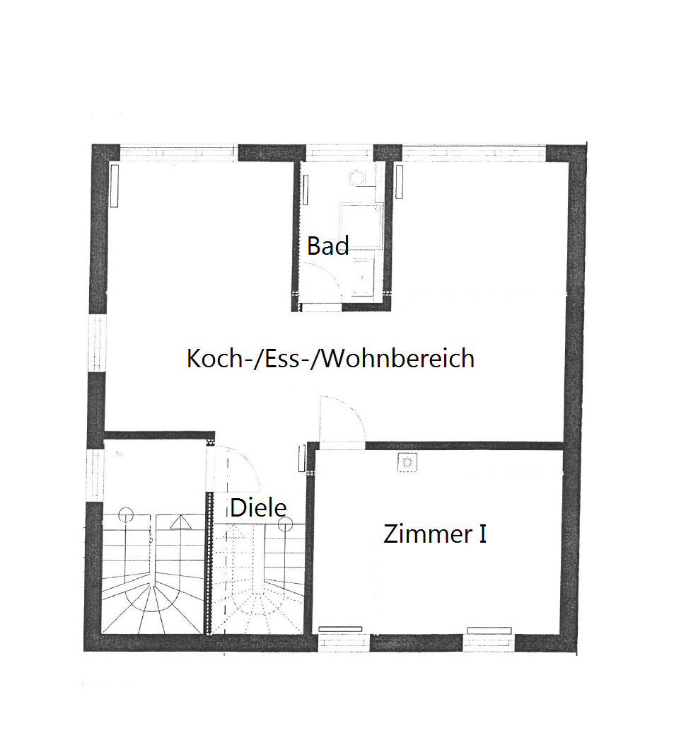 1. Obergeschoss 1. Obergeschoss