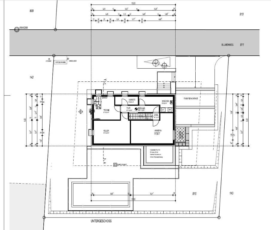 Wigoltingen Grundriss UG Wigoltingen Grundriss UG