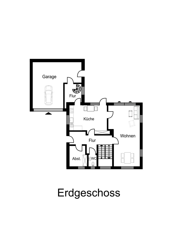 Erdgeschoss Erdgeschoss