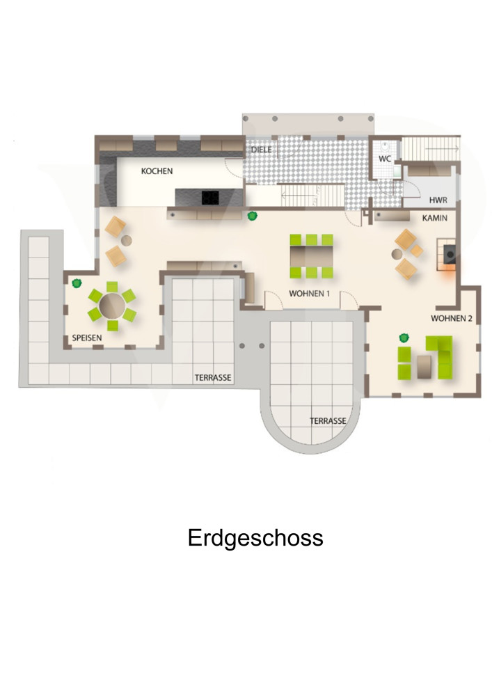 Erdgeschoss Erdgeschoss