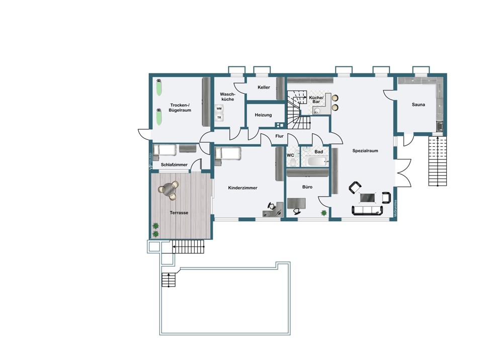 Grundriss UG Grundriss UG