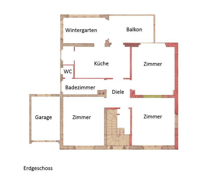 Erdgeschoss Erdgeschoss