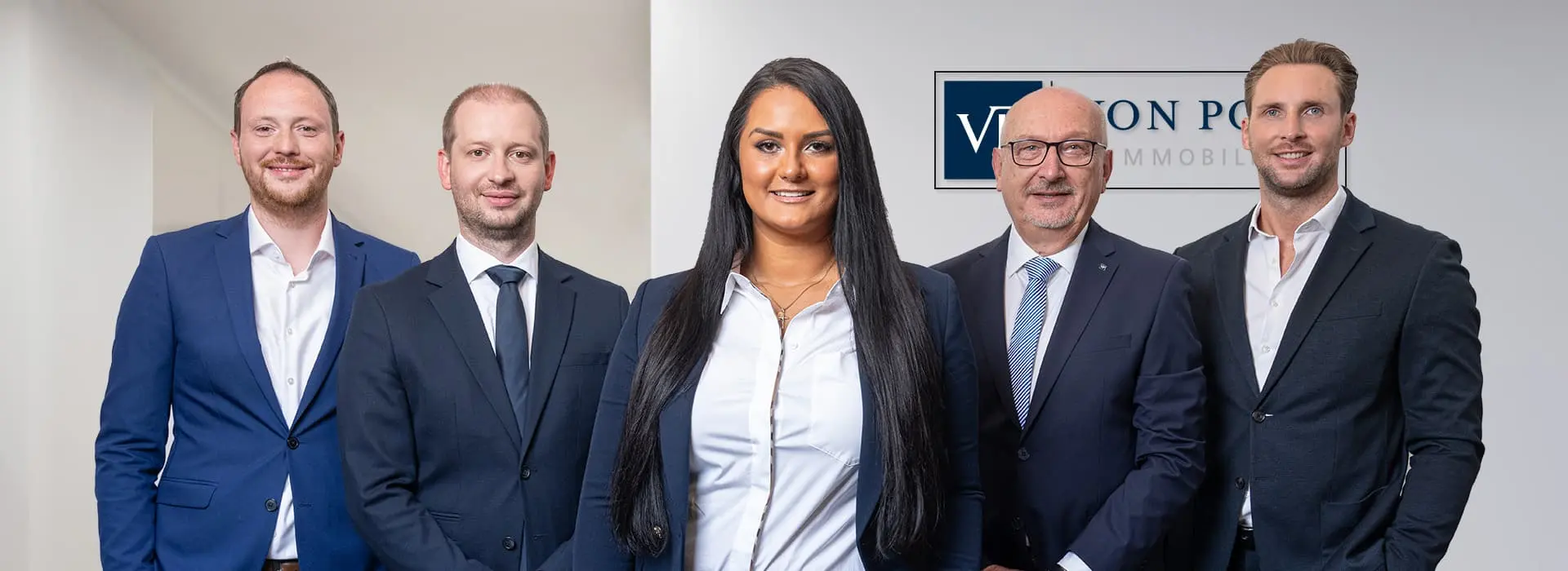 VON POLL IMMOBILIEN – Immobilienmakler Herne – Teambild