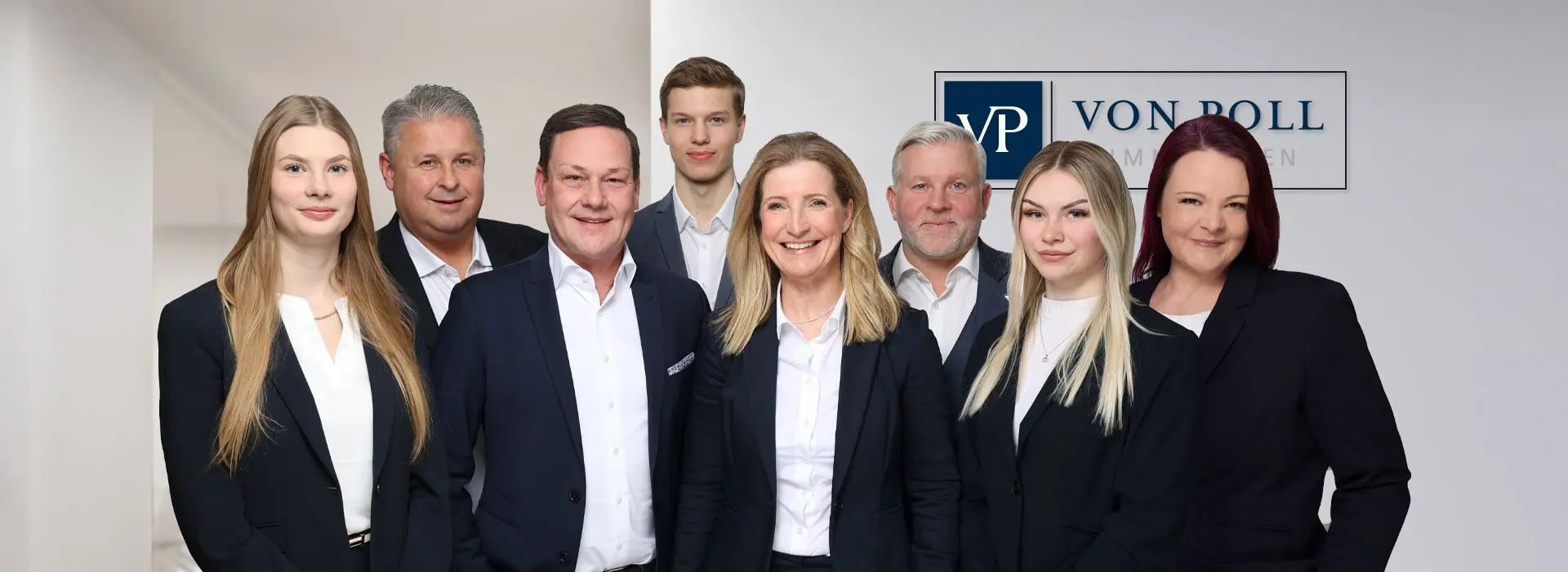 VON POLL IMMOBILIEN – Immobilienmakler Ludwigsfelde – Teambild