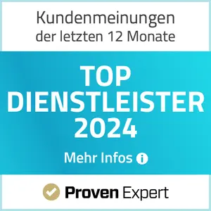 ProvenExpert: „Top Dienstleister
