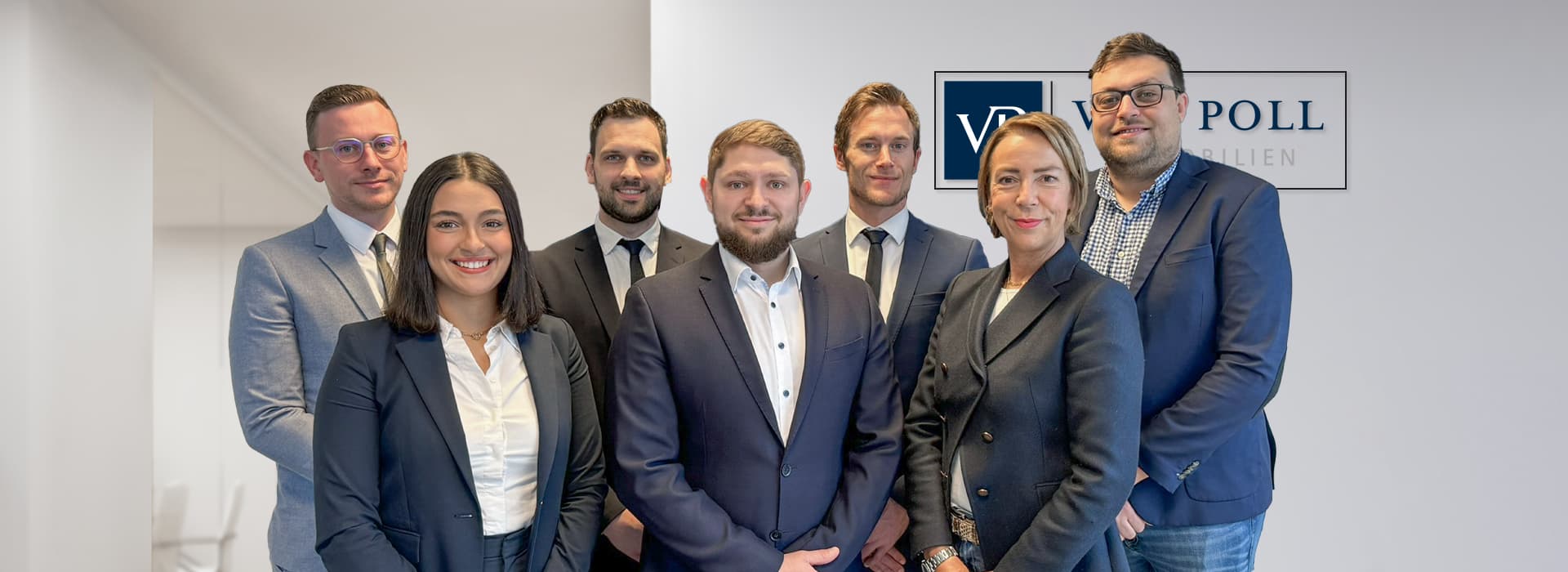 VON POLL IMMOBILIEN – Immobilienmakler Rheine – Teambild