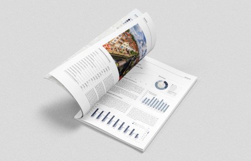 Market report brochure