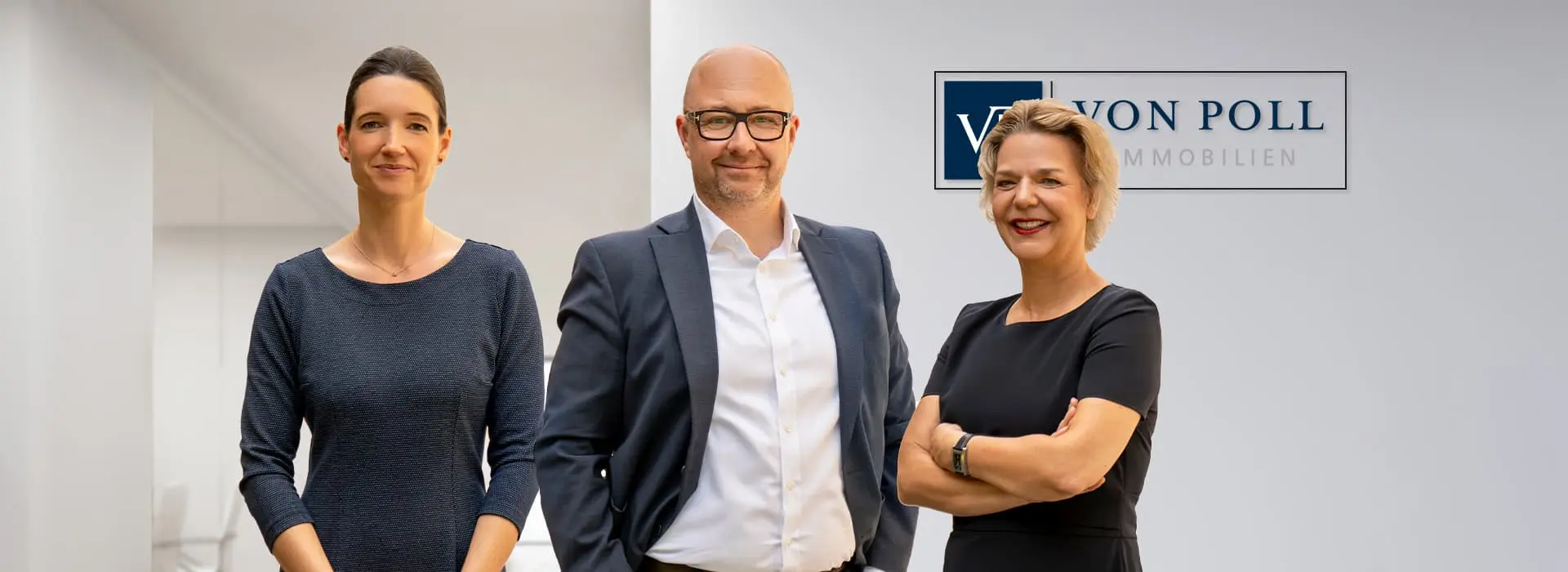 VON POLL IMMOBILIEN – Immobilienmakler Niederkassel – Teambild