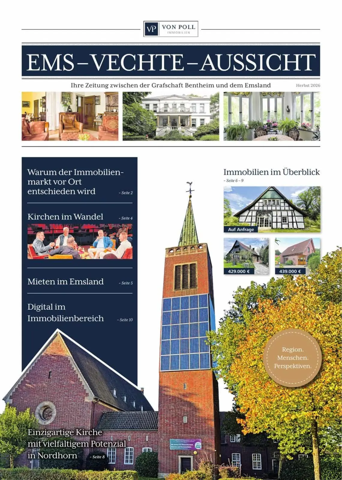 Cover der aktuellen Augabe Ems Vechte AUssicht