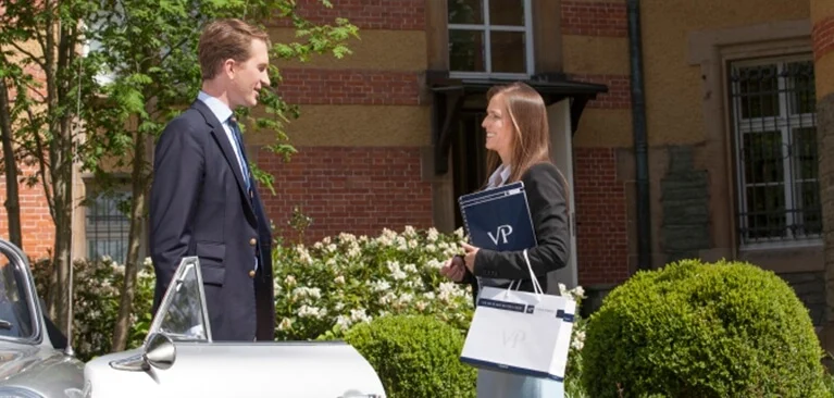 Business Mann und Frau