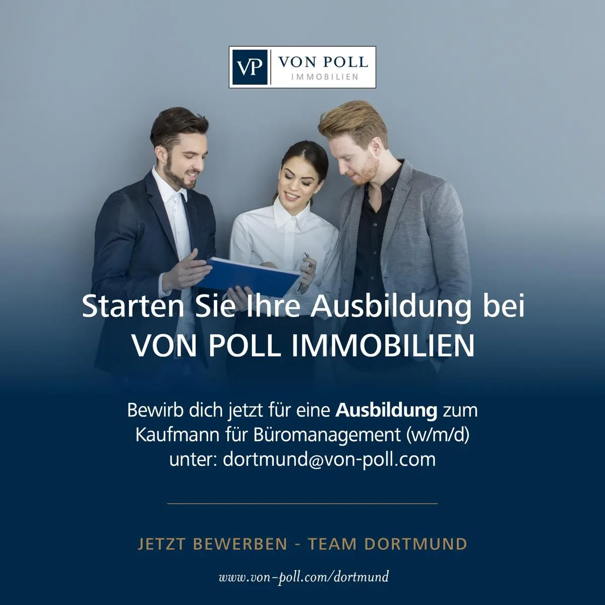 Ausbildung zum Kaufmann für Büromanagement (m/w/d) in Dortmund