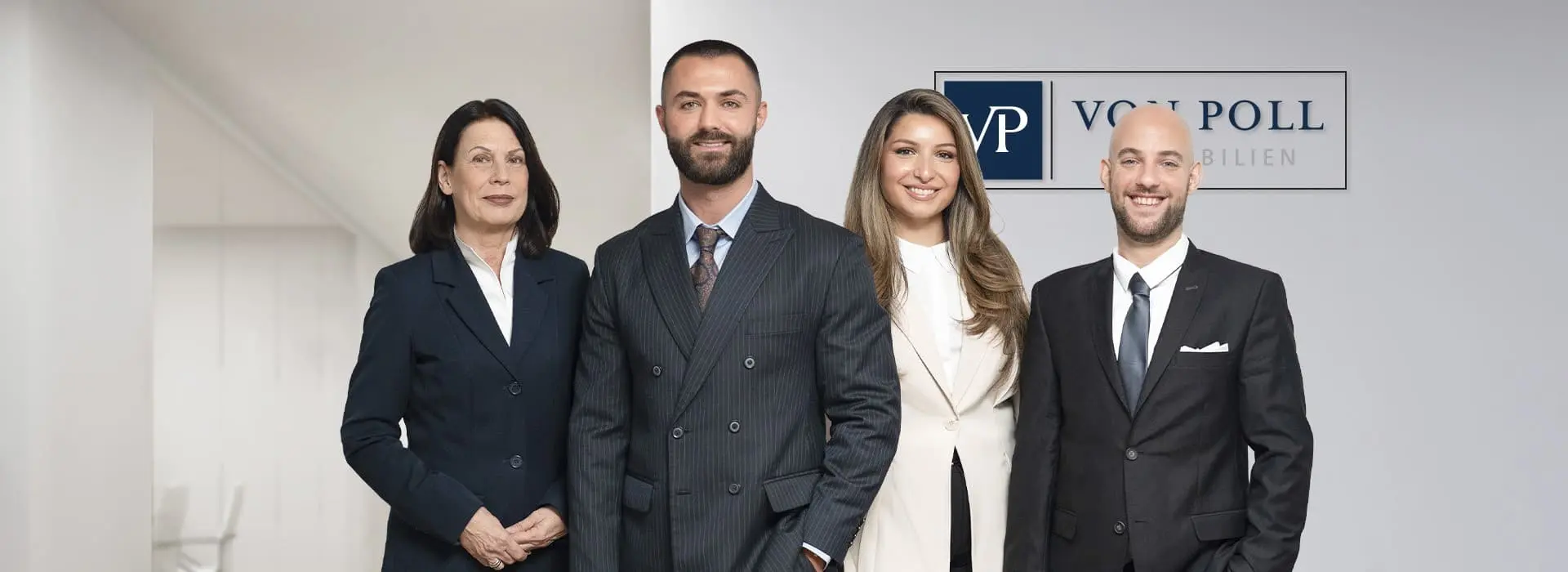 VON POLL IMMOBILIEN – Immobilienmakler Seligenstadt – Teambild