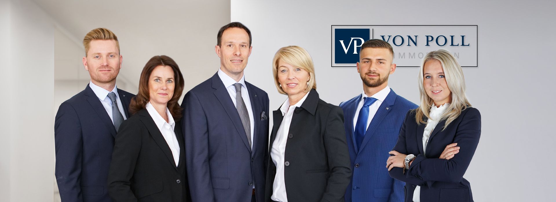 VON POLL IMMOBILIEN – Immobilienmakler Eschweiler – Teambild