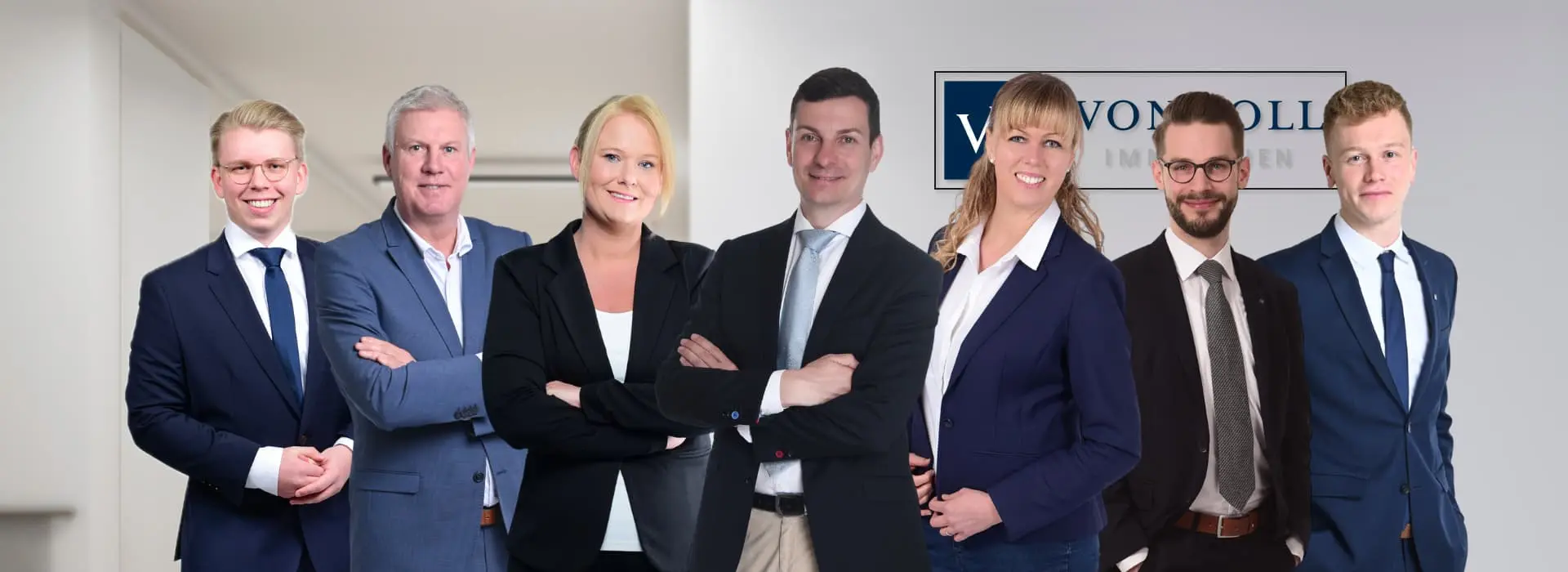VON POLL IMMOBILIEN – Immobilienmakler Rendsburg – Teambild