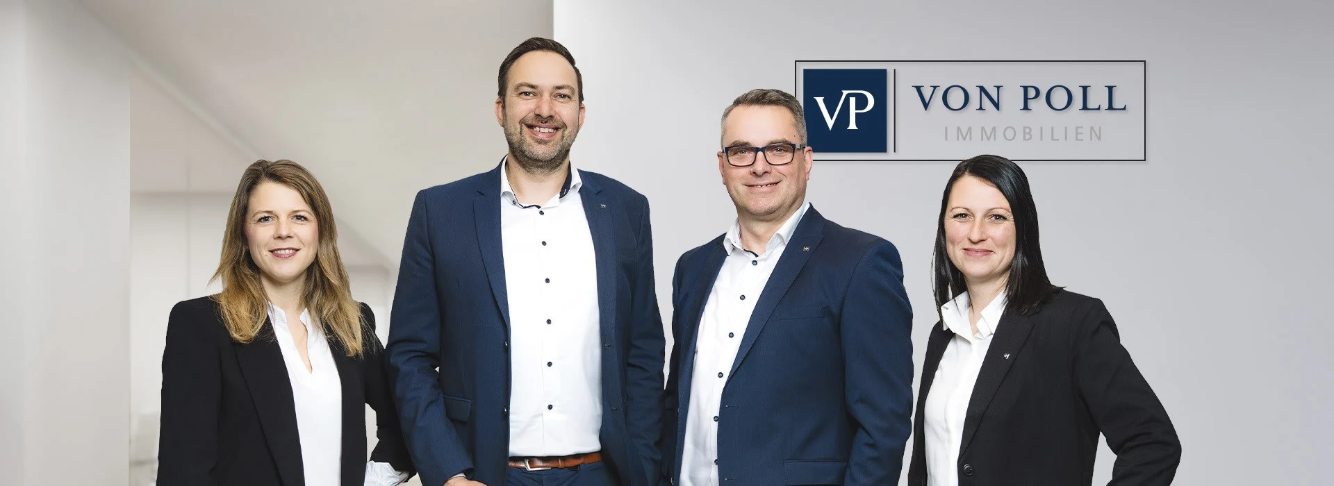 Teambild VON POLL IMMOBILIEN Freising