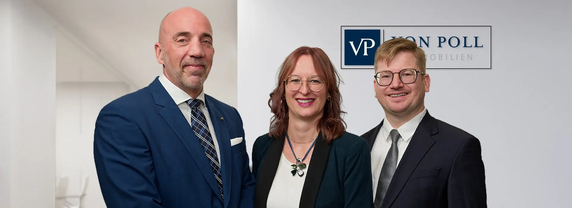VON POLL IMMOBILIEN – Immobilienmakler Alzey – Teambild