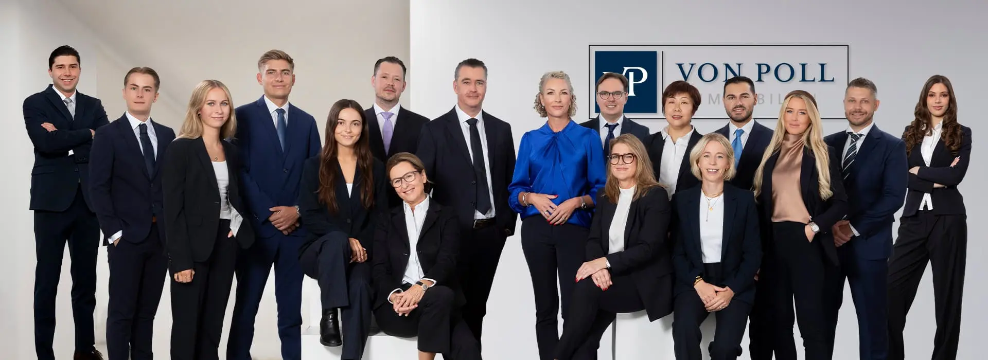 VON POLL IMMOBILIEN - Mediadores imobiliários Düsseldorf - Imagem da equipa