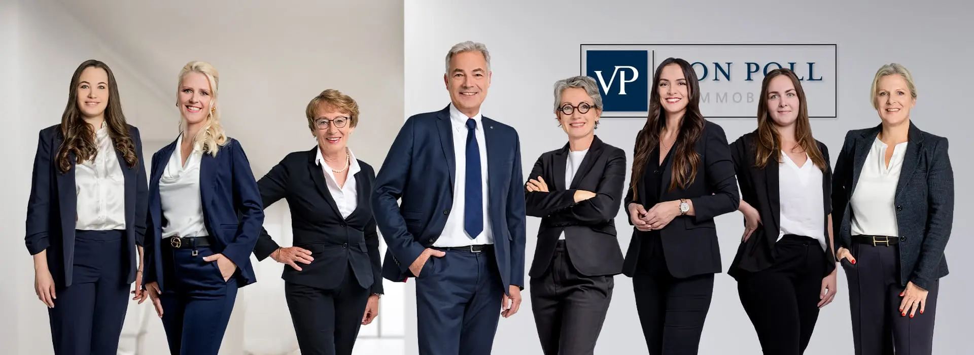 VON POLL IMMOBILIEN – Immobilienmakler Erlangen – Teambild