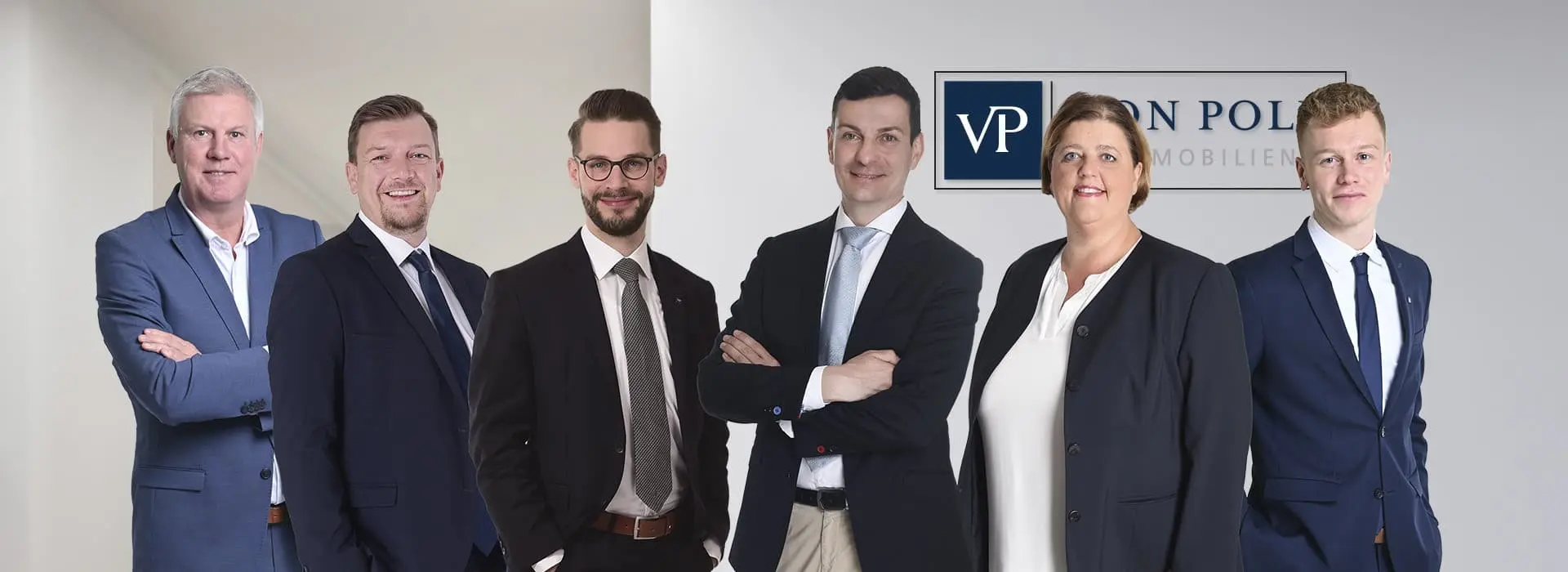 VON POLL IMMOBILIEN – Immobilienmakler Eutin – Teambild