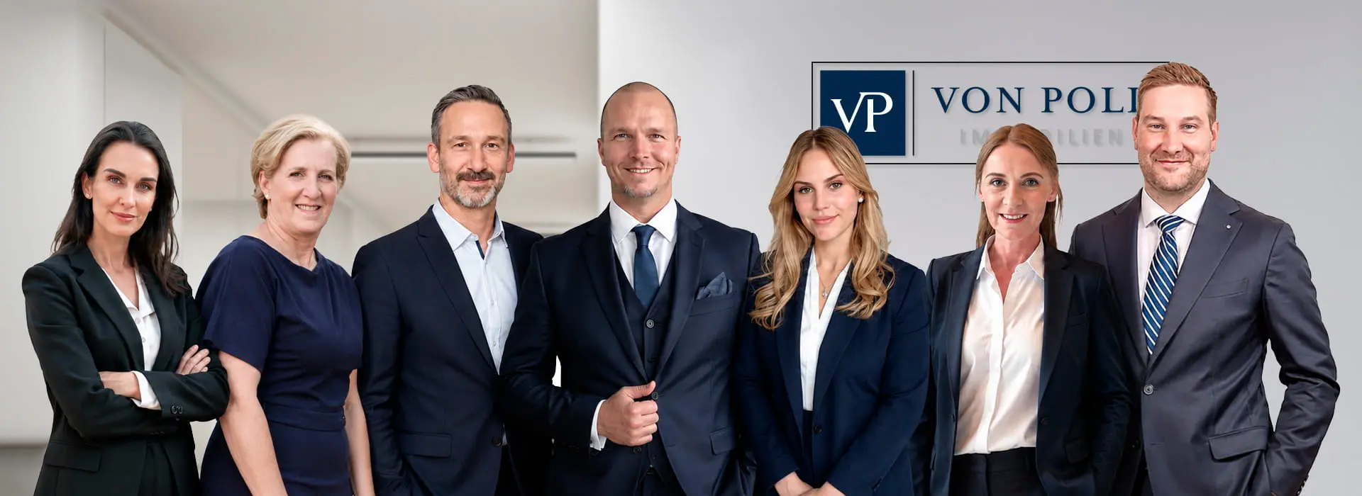 Foto di squadra VON POLL IMMOBILIEN Hamburg Alster-Ost