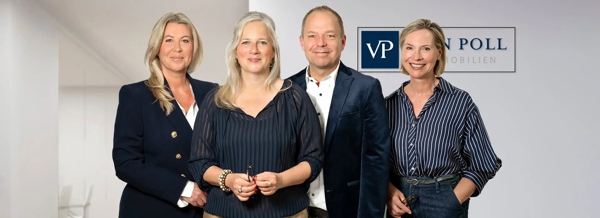 VON POLL IMMOBILIEN – Immobilienmakler Hamburg – Alstertal – Teambild