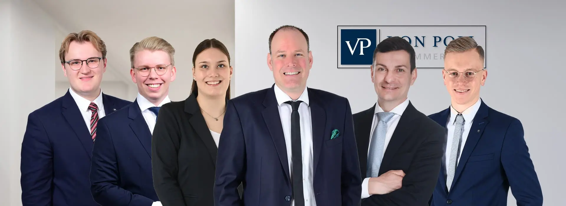 VON POLL IMMOBILIEN – Gewerbeimmobilien Kiel – Teambild