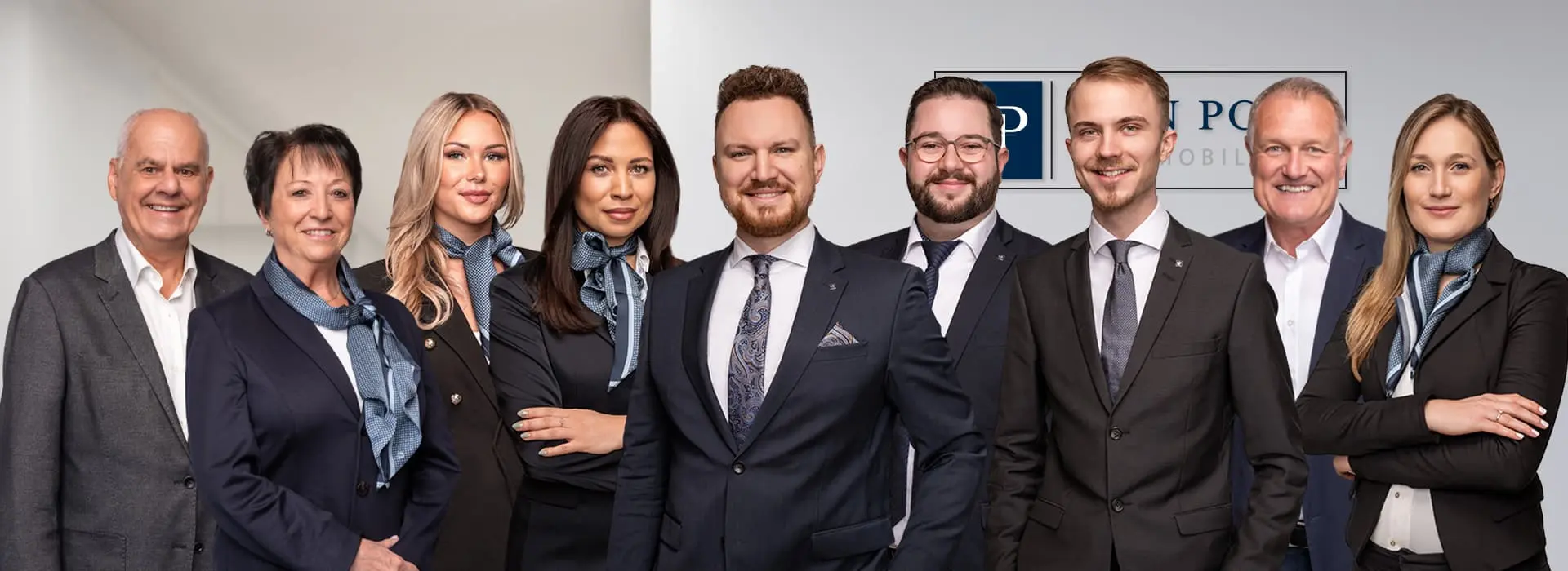 VON POLL IMMOBILIEN – Immobilienmakler Nürnberg – Teambild