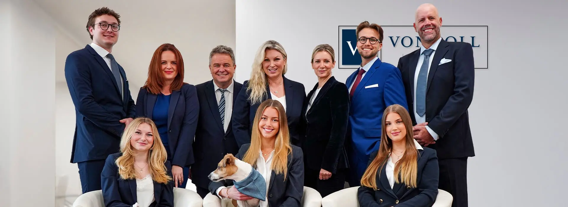 VON POLL IMMOBILIEN – Immobilienmakler Pulheim – Teambild