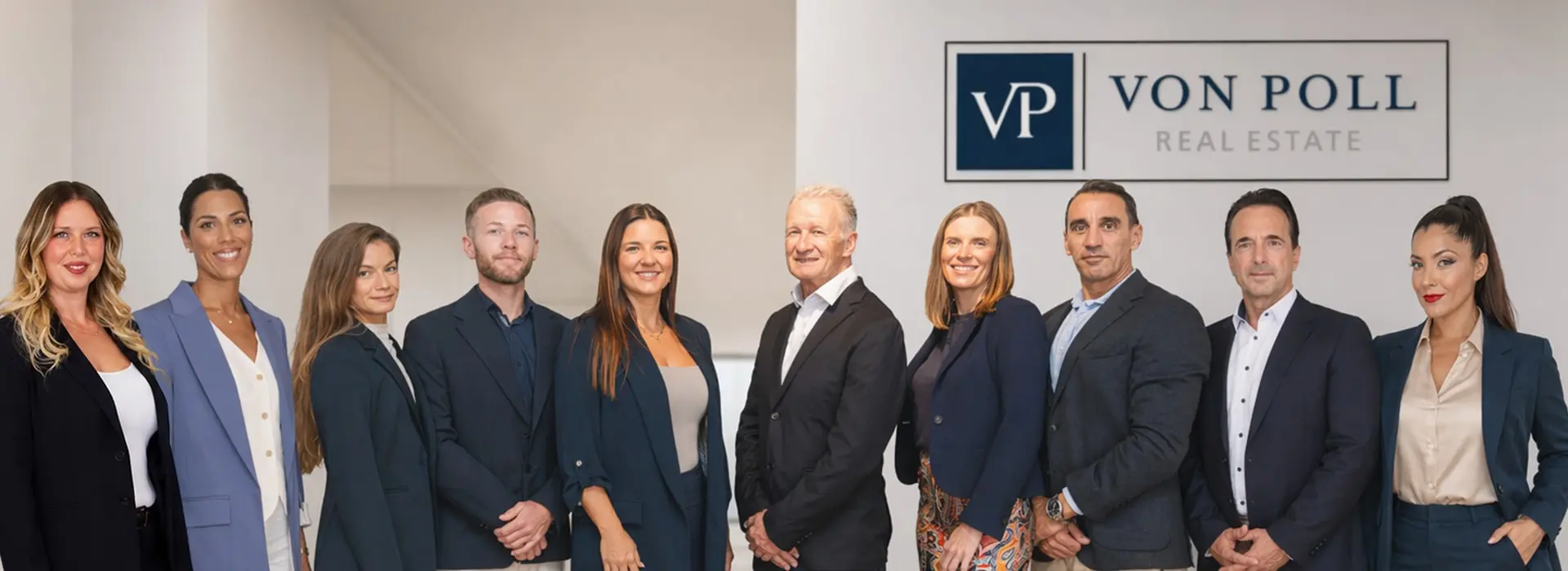 VON POLL IMMOBILIEN - Agent immobilier Ténériffe Sud - Photo d'équipe